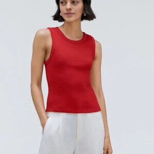 Everlane The Ribbed Cutout Tank